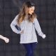 Gray hoodies
