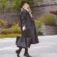 Wide women's coat