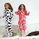 Warm children's pajamas