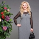 Large knitted sundresses for obese women