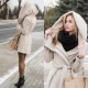 Short coat with a hood