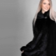 Sheared beaver fur coat
