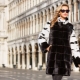 Mink fur coat