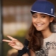 Baseball cap with a straight peak