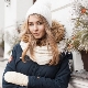 How to tie a scarf on a jacket?