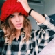 Chunky knit hat