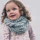 Scarf-snood for girls