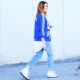 Leather sneakers