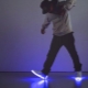 Luminous sole sneakers