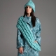Hat and scarf: two in one and as a set