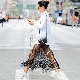 White leather trainers