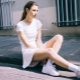 White women's sneakers