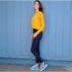 Baskets bleu clair