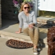 Gold sneakers