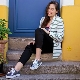 Silver sneakers