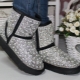 Ugg boots with rhinestones