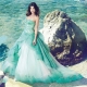 Turquoise color in clothes