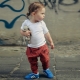 Velcro kids sneakers