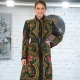 Coat from Pavloposad shawls