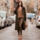 What color is brown combined with in clothes?