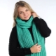 Scarf with English elastic