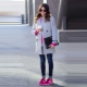 Bright sneakers