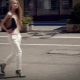Suede green shoes