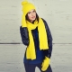 Yellow scarf