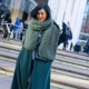 Women's knitted scarves