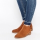 Ankle boots without heels