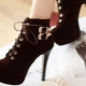 Lace-up ankle boots
