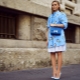 Blue shoes