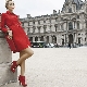 Red ankle boots