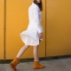 Orange boots