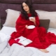 Plaid robe