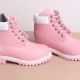 Pink boots