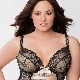 Plus size bras with wide straps