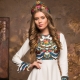 Folklore style in clothes