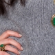 Pendants with stones