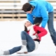 Ice skating socks