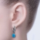 Opal earrings