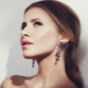 Ruby earrings