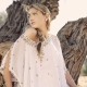 Boho chic style in clothes