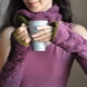 Knitted mitts