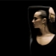 Gold earrings