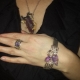 Amethyst bracelet