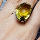 Citrine ring