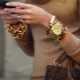 Women's gold bracelets