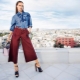 How to sew a skirt-trousers and what pattern to take as a basis?