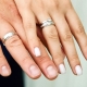White gold wedding rings
